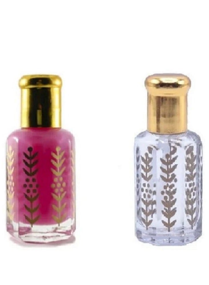 Misk Perfumes Two packages consisting of white musk + original pomegranate musk 6 ml - Image 1