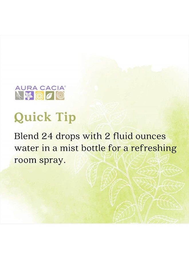 Aura Cacia Spearmint Essential Oil | GC/MS Tested for Purity | 15ml (0.5 fl. oz.)  - Image 5