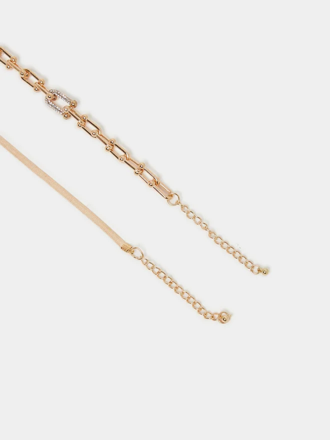 Styli Styli Set of 2 - Link and Chain Bracelet