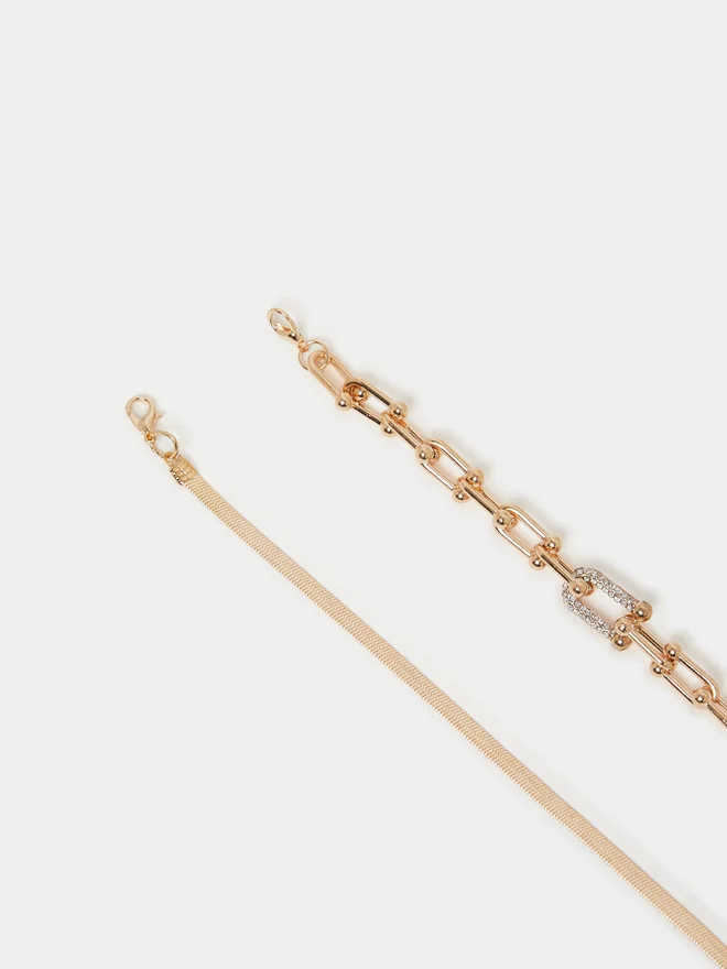 Styli Styli Set of 2 - Link and Chain Bracelet