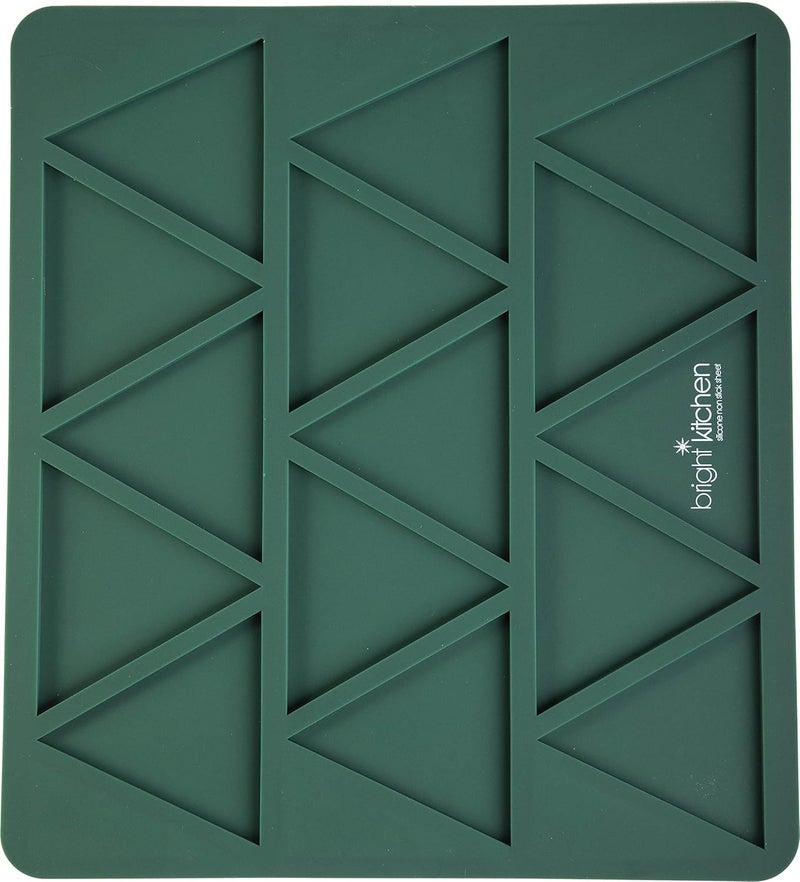 Bright Kitchen 3 Triangle Chip Silicone Sheet Mold Compatible With Cosori Dehydrator Re-Usable Non-Stick Mat - Image 2