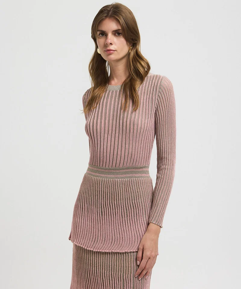 Ipekyol  Tiered Hem Knit Dress for Women | Best Price UAE