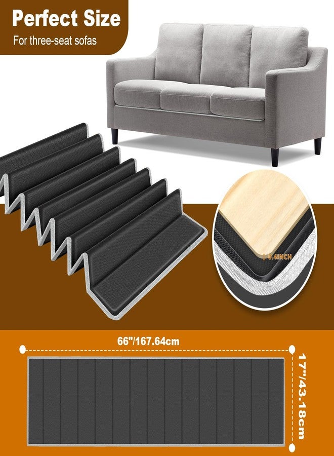 VERONLY Heavy Duty Couch Cushion Support Board to Fix Sagging Sofas, 17"x66" Sofa, Thick Boards Add Strong Seat Supports, Stays in Place, Replacement Stuffing Under Couches, Black - Image 4