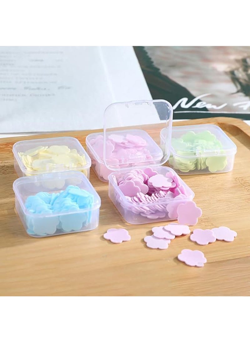 Set of 6 Portable Dissolvable Soap Packets for Handwashing and Cleaning, Great for Kids and Adults Outdoor Travel and Camping Hiking