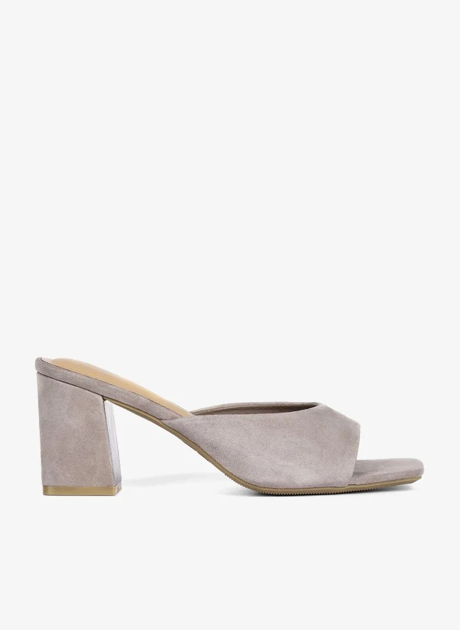 Cuple Ladies block mid heel Sandals