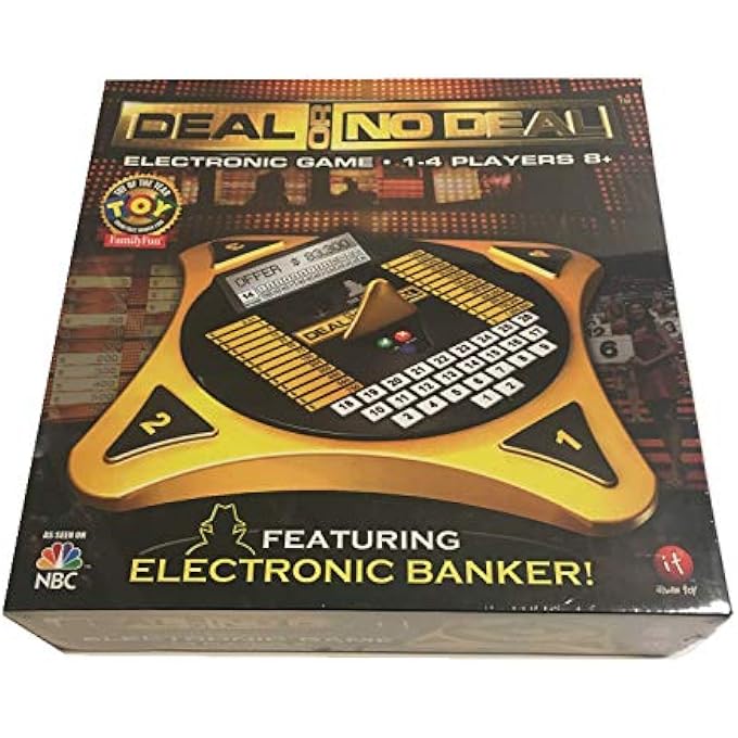 iToys Inc. Deal Or No Deal Electronic Board Game for 4 Players, Ages 8+ - Image 1