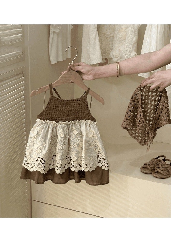 Children's Princess's Birthday Dress Performance  Puffy Dress with a Western Style  - Image 4