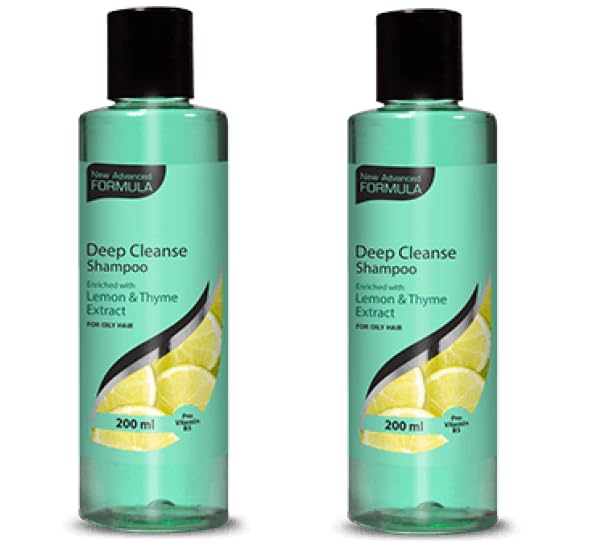 Generic Deep Cleanse Shampoo Enriched with Lemon Thyme Extract 200ml 2  - Image 1