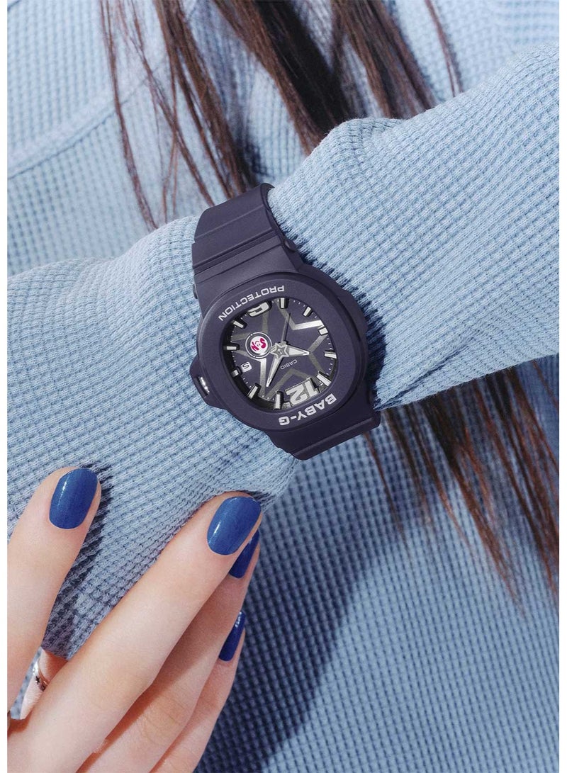 Casio Baby-G Analog Resin Blue Dial Quartz BGA-10D-2A1 - Image 3