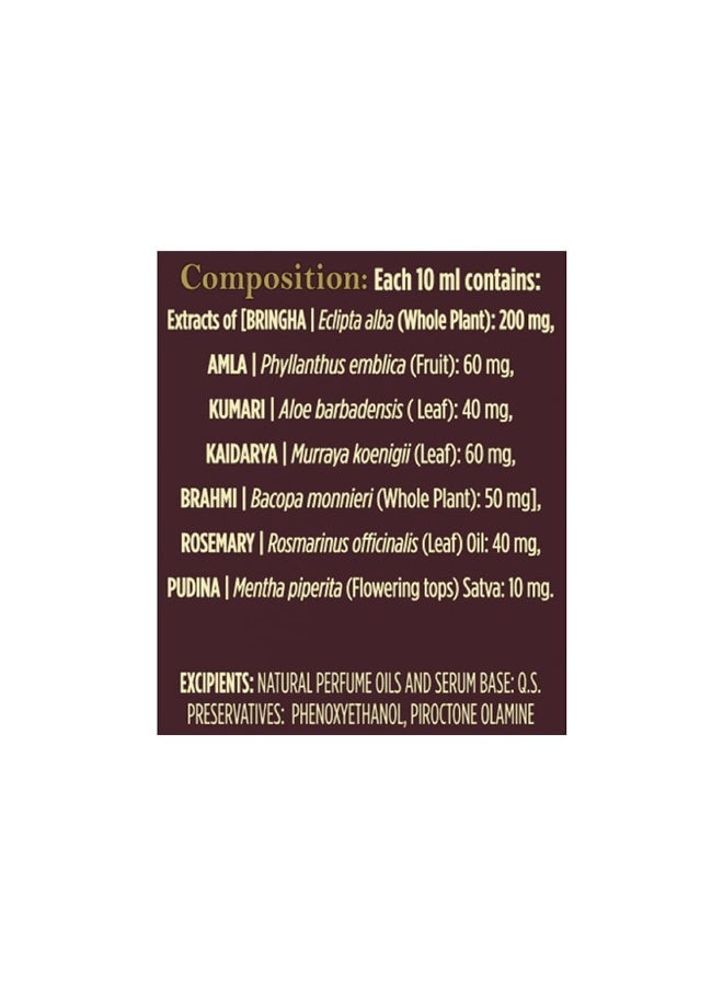 Indulekha Bringha Hair Growth Treatment Scalp Serum ,30ml |Ayurvedic Hair Growth Serum - Image 3