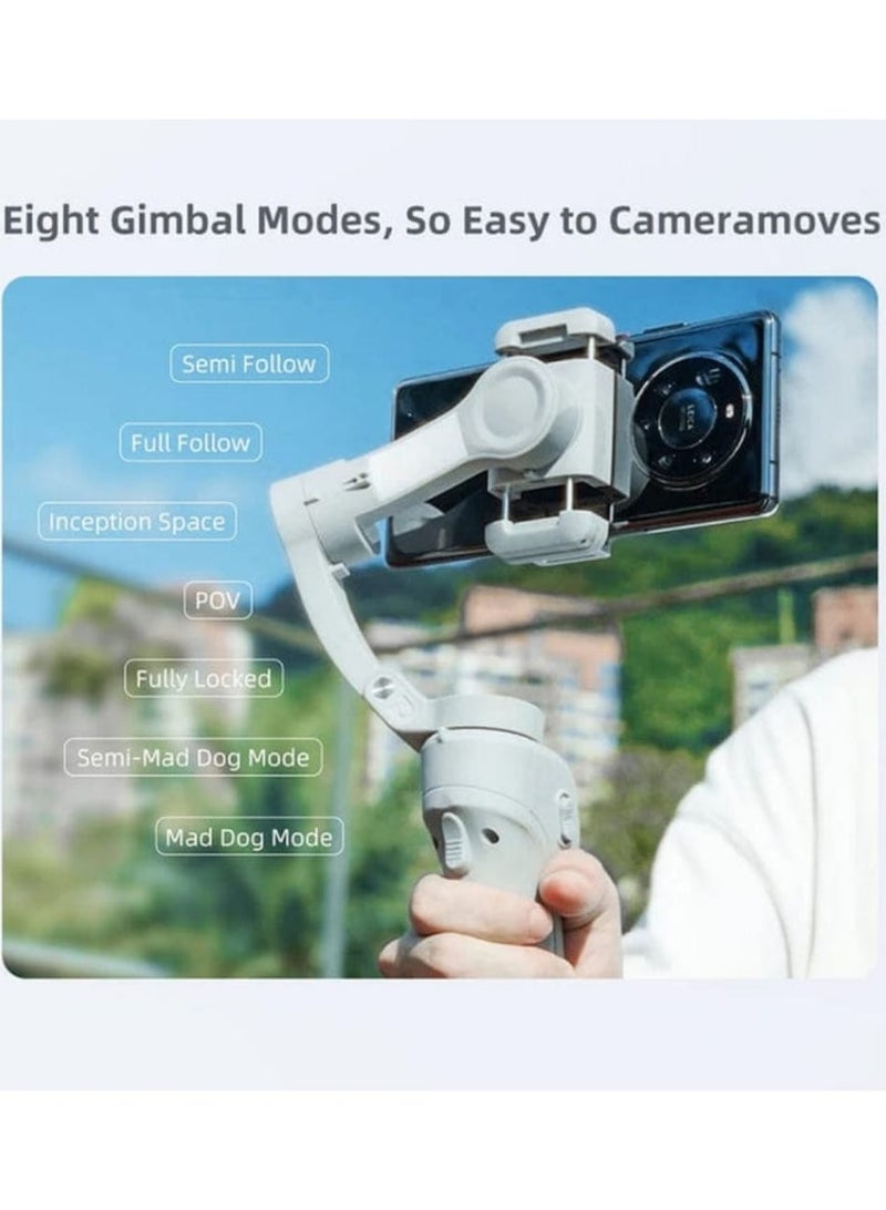 TOKQI M01 Handheld 3-Axis Gimbal Phone Holder Anti Shake Video Record Stabilizer for Smart Phones, Vlogs, Tiktok, Yotube. - Image 4
