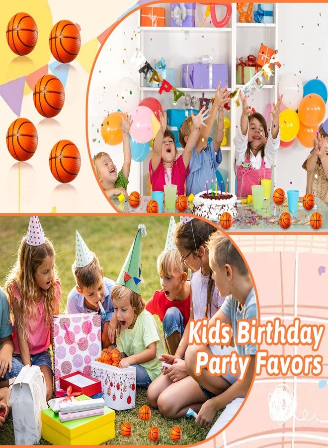 WELLVO Basketballs Party Favors 36 Pack Mini Basketball Stress Balls Relief Toys Foam Sports Balls for Kids Goodie Bag Stuffers Classroom Prizes Football Party Decorations(1.6 inch) - Image 5
