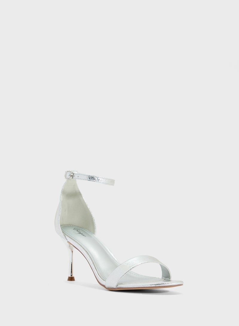 Ginger Double Strap Heeled Sandal  - Image 2