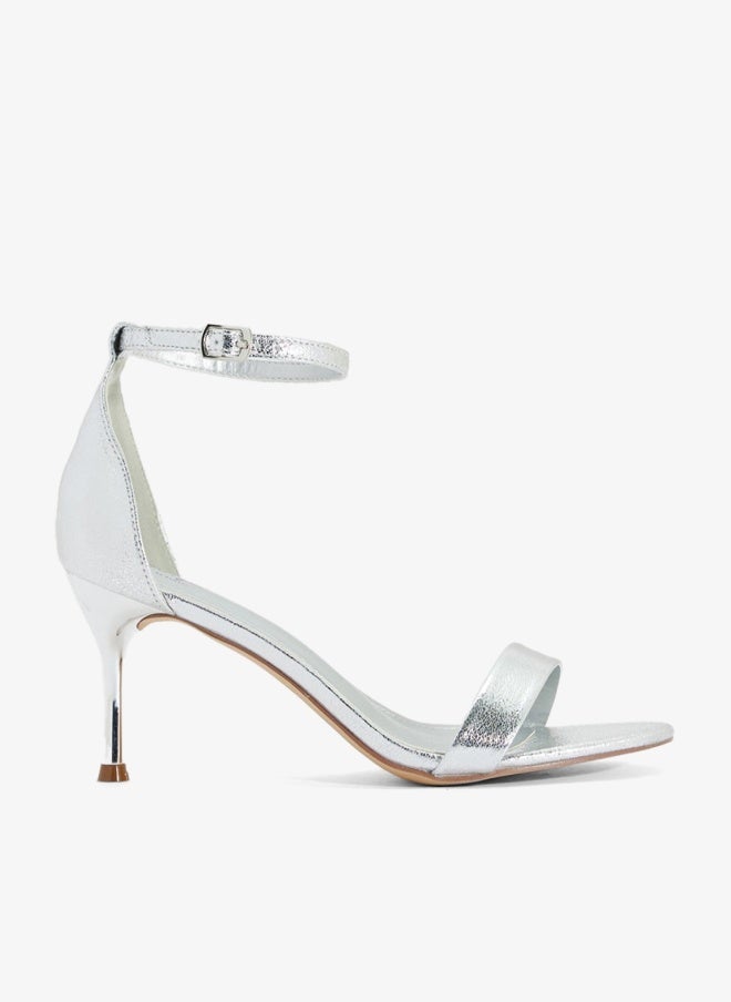 Ginger Double Strap Heeled Sandal - Image 1