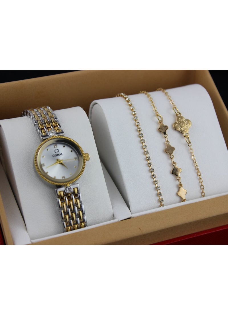 Reclaim with Argireline Women's evening watch set 