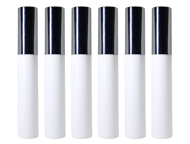 nsb herbals nsb herbals Premium Empty Roll On Bottles 15 ML With Cooling Massage Roller And Shiny Silver Cap For Under Eye CreamLotion Essential Oils Perfumes Refillable Reusable Pack Of 6  - Image 1