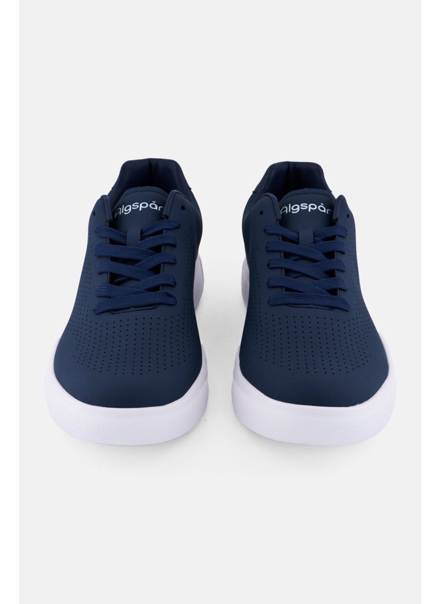 Algspar Men Lace Up Casual Shoes, Navy  - Image 4