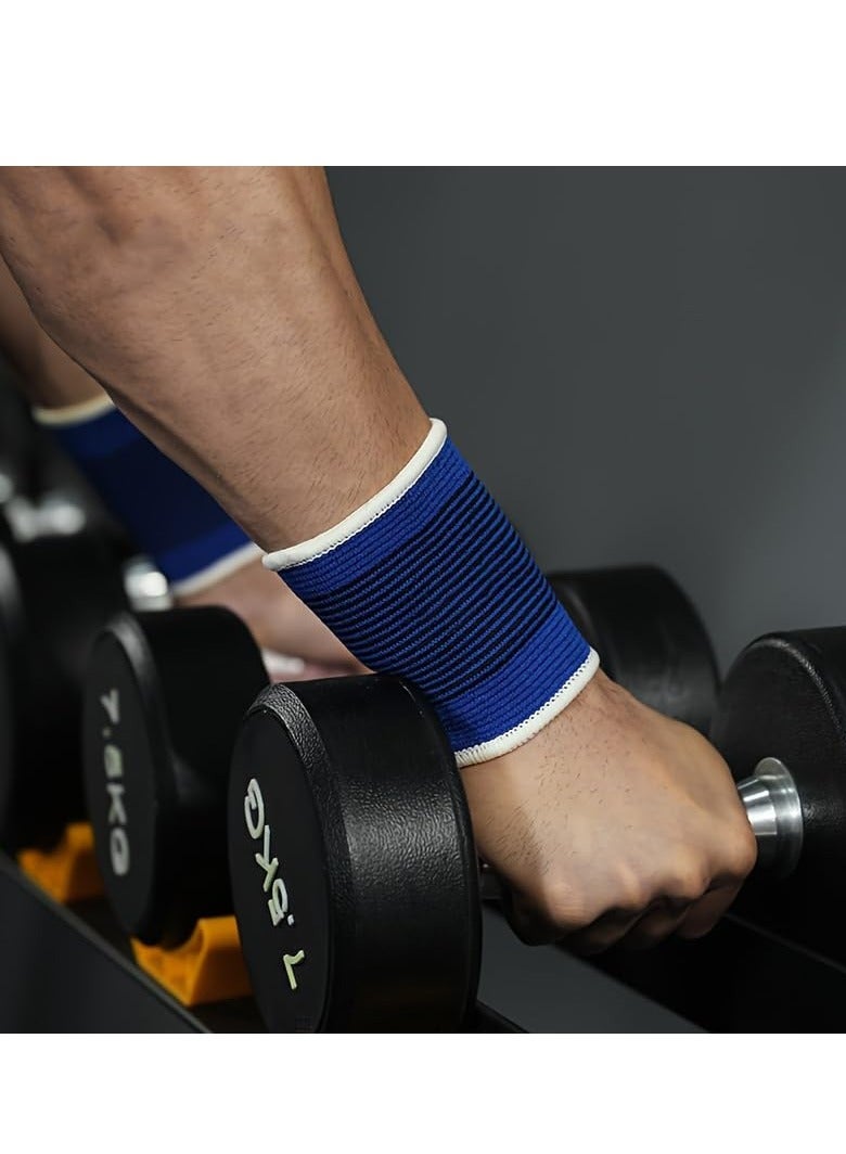 Plan A 1 Pair Elastic Wrist Support Brace for Wrist Support and Protect Wrist for Various Sports, Bruise-Resistant, Suitable for Basketball and Volleyball, Reduce Arthritis Pain, Support Sports Performance  - Image 3