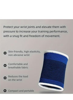 Plan A 1 Pair Elastic Wrist Support Brace for Wrist Support and Protect Wrist for Various Sports, Bruise-Resistant, Suitable for Basketball and Volleyball, Reduce Arthritis Pain, Support Sports Performance  - Image 4