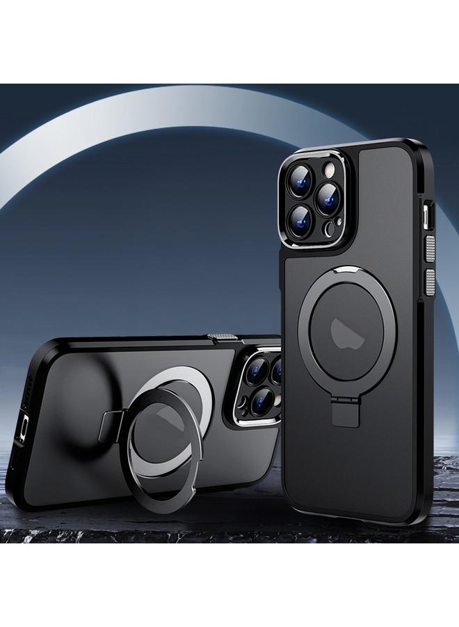 Zaboon Case For iPhone 13 Pro Max MagSafe Magnetic Metal Holder Phone Case - Image 3