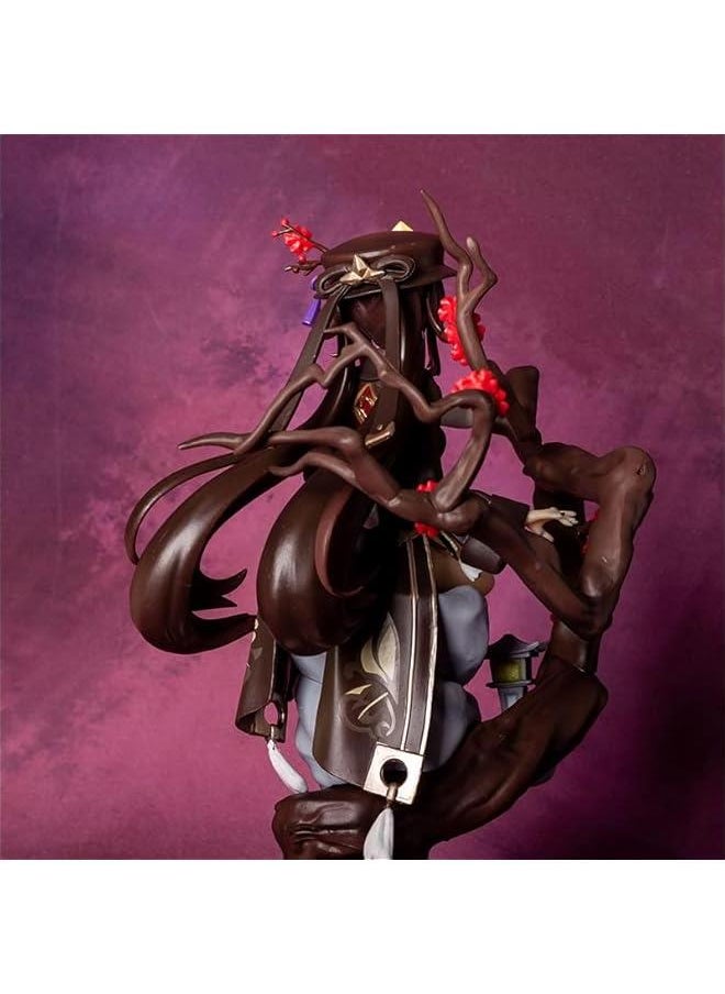 Generic - Genshin Hu Tao 1/7 Figure Game Liyue Character PVC Anime Model Toy (Sitting) - Image 1
