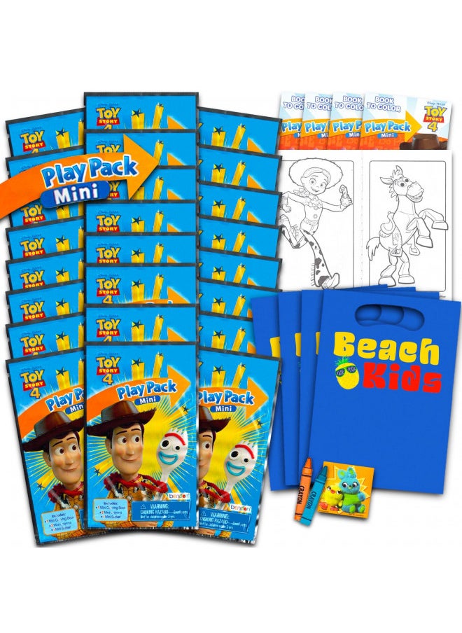 Classic Disney Classic Disney Toy Story Mini Party Favors Set for Kids - Bundle with 24 Mini Toy Story Grab n Go Play Packs with Coloring Pages, Stickers & More (Toy Story Birthday Party Supplies)  - Image 1