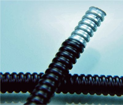 Electriduct 1/4" PVC Coated Liquid-Tight Galvanized Steel Flexible Metal Conduit - 10 Feet - Image 2