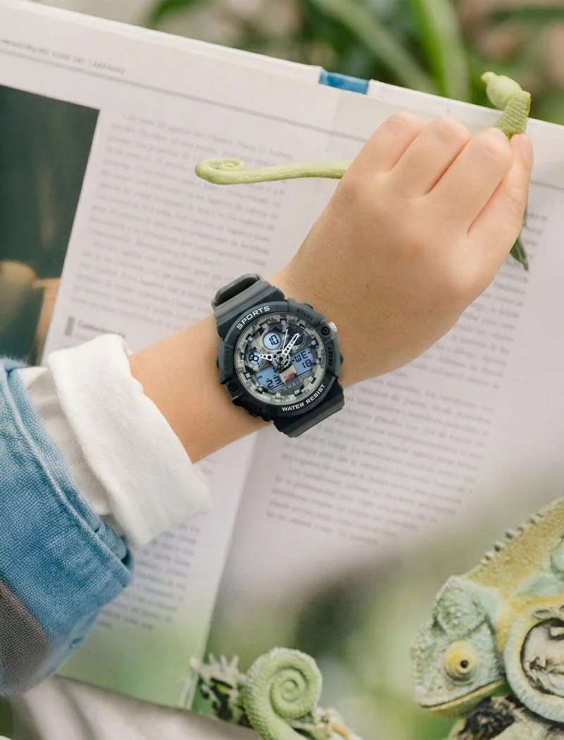 Curio  Kids's Plastic Analog Digital Watch CU-2246GAD-3 - 52 mm  | Best Price UAE