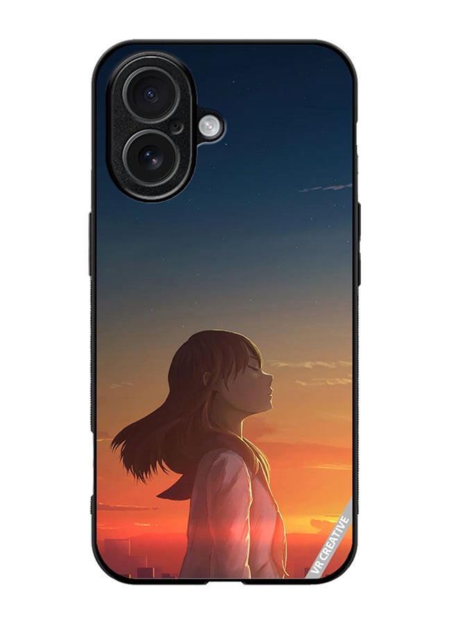 VR CREATIVE Protective Case Cover For Apple iPhone 17 Girl1 Design Multicolour