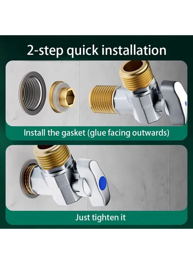 10 Pcs Copper Gasket Washers Kit Heavy Duty Leak Proof Metal Seal For Faucets Sinks Showerheads - Image 5