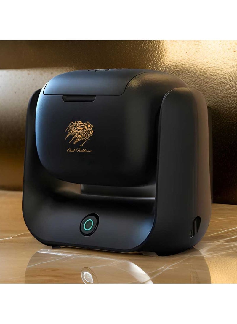 Bukhoon Rotatable Electric Oud Incense Burner – Portable Bakhoor Burner for Home, Office & Gifting - Image 2