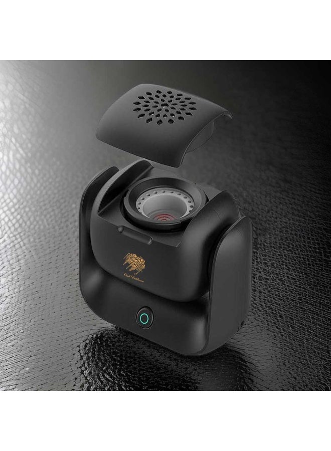 Bukhoon Rotatable Electric Oud Incense Burner – Portable Bakhoor Burner for Home, Office & Gifting - Image 4