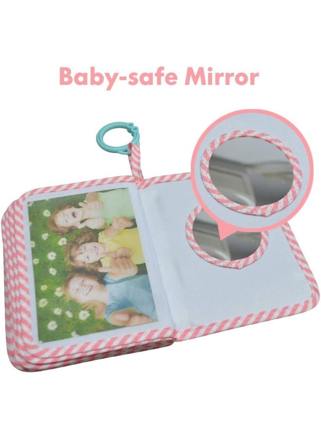 Amzoya Baby's My First Family Album, Soft Cloth Photo Book, Baby Cloth Album - Image 5