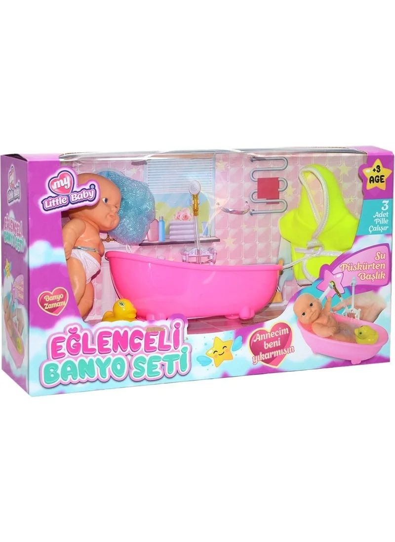 Barbie LMN114 Lemon, Battery Operated Fun Bathroom Set