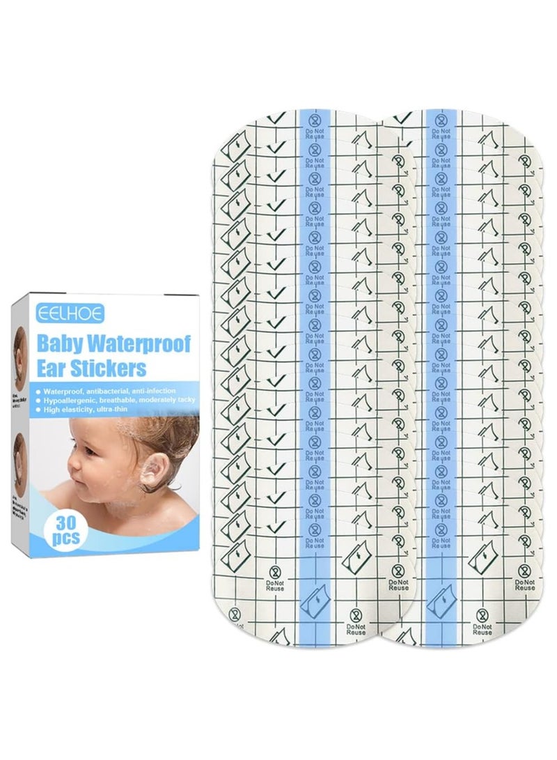 EELHOE 30 Pieces Swimming Earplugs, Waterproof Performance Baby Ear Protectors for Bathing and Swimming to Prevent Ears From Entering Water and Swimming, Independent Packaging Soft & Comfortable - Image 1