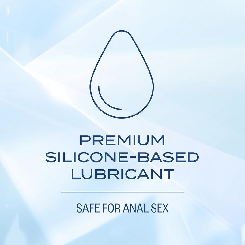 KY True Feel Silicone Lube Personal Lubricant SiliconeBased Formula Safe to Use with Condoms for Men Women and Couples 3x016 FL OZ Sachets Pack of 48 144 Total Sachets - Image 2