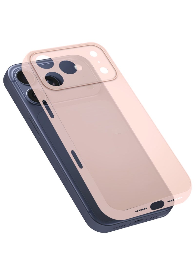 CATANES Air Skin  Case Cover for Apple iPhone 17 Pro  - Sturdy Back Cover - Durable Thin Case - Drop Protection Cover - Pink - Image 3