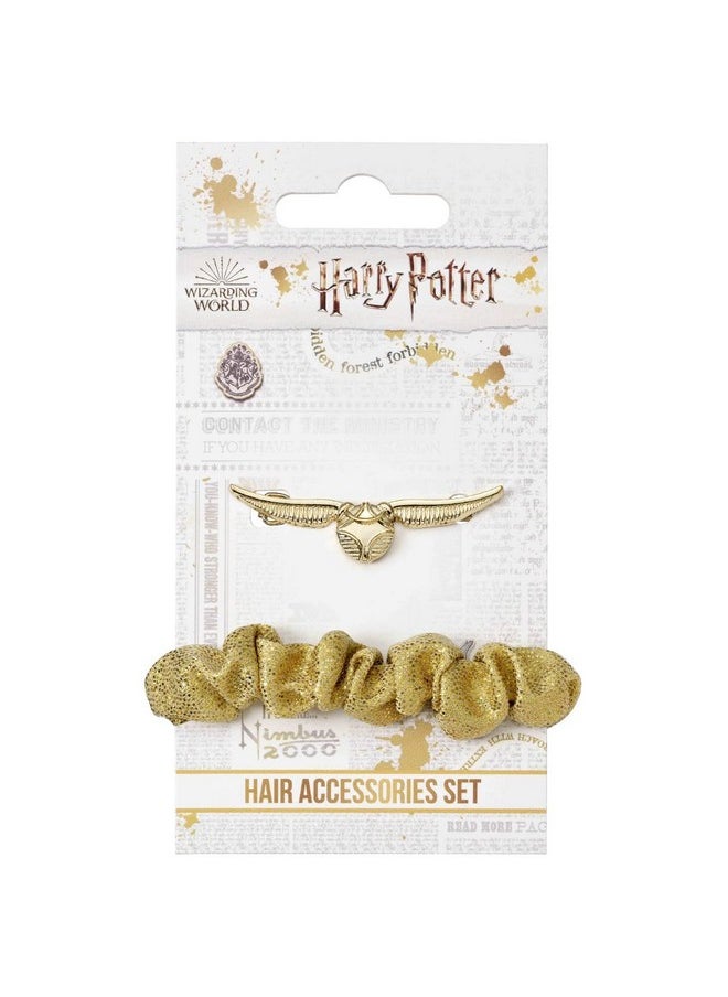 Harry Potter - Ry Potter Golden Snitch Hair Accessory Set By The Carat Shop - Image 1