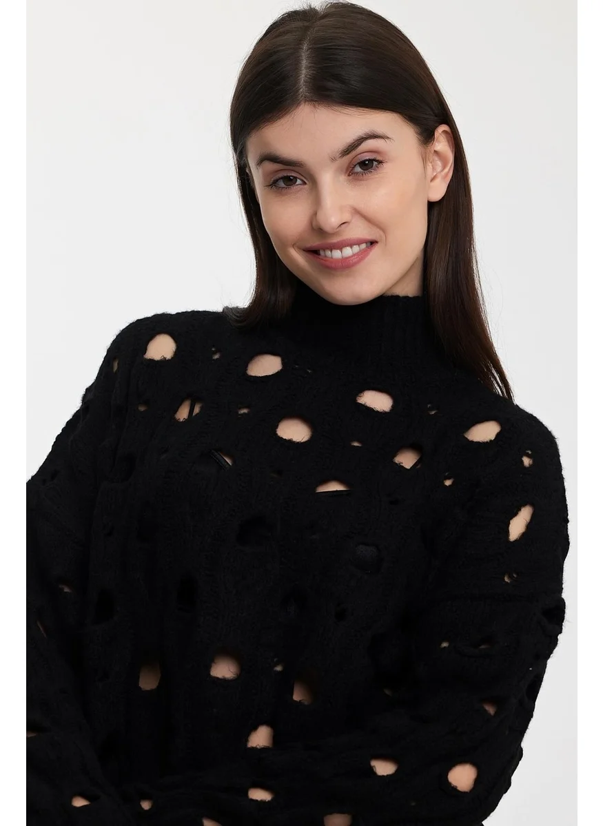 Alexandergardi Alexandergardı Hole Knitwear SWEATER (A92423-S)