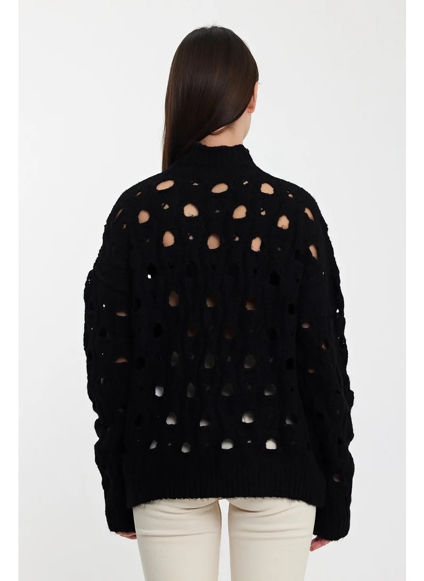 Alexandergardi Alexandergardı Hole Knitwear SWEATER (A92423-S)