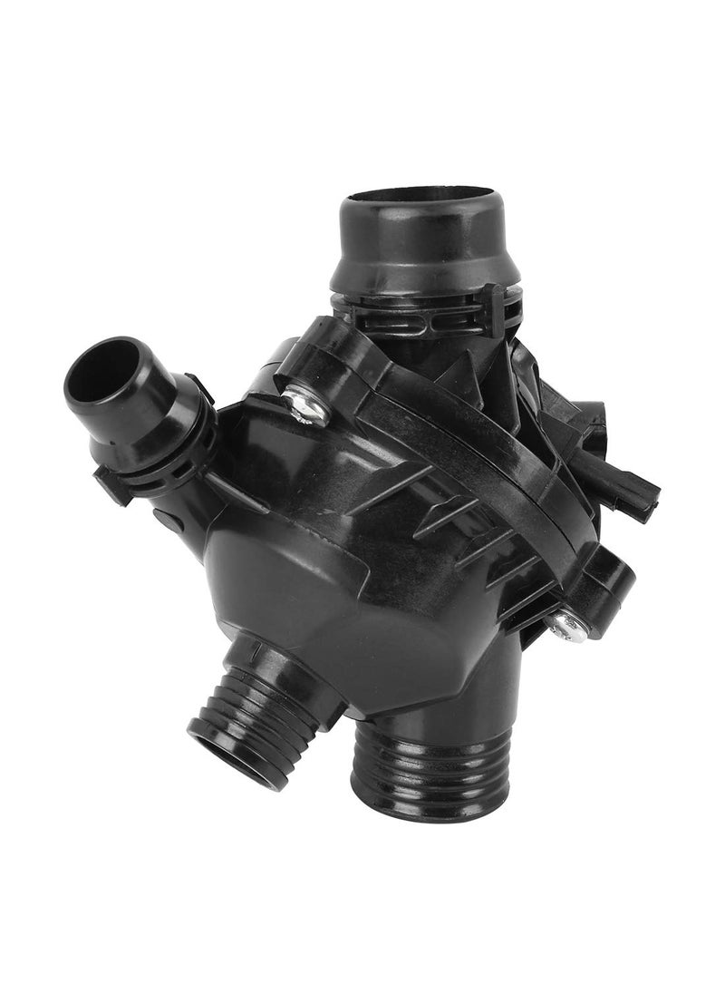 X AUTOHAUX X AUTOHAUX Car Auto Thermostat Housing 11537549476 11537536655 for BMW E60 E65 E90 E91 E92  - Image 4