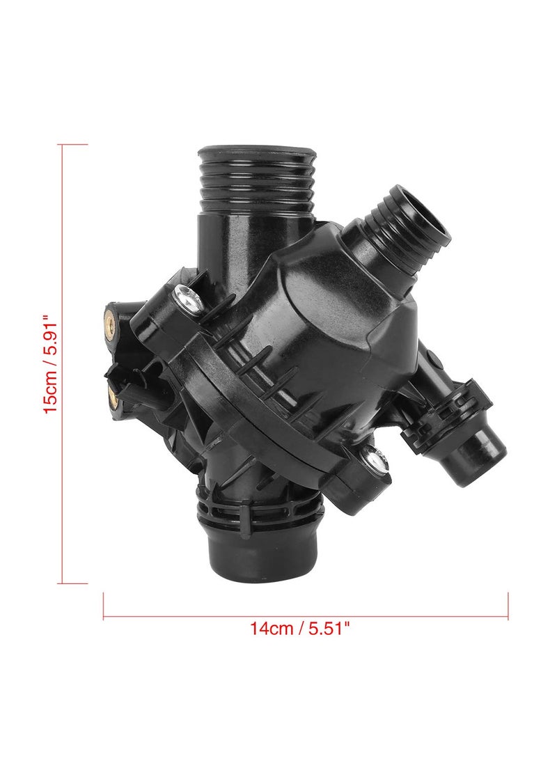 X AUTOHAUX X AUTOHAUX Car Auto Thermostat Housing 11537549476 11537536655 for BMW E60 E65 E90 E91 E92  - Image 2