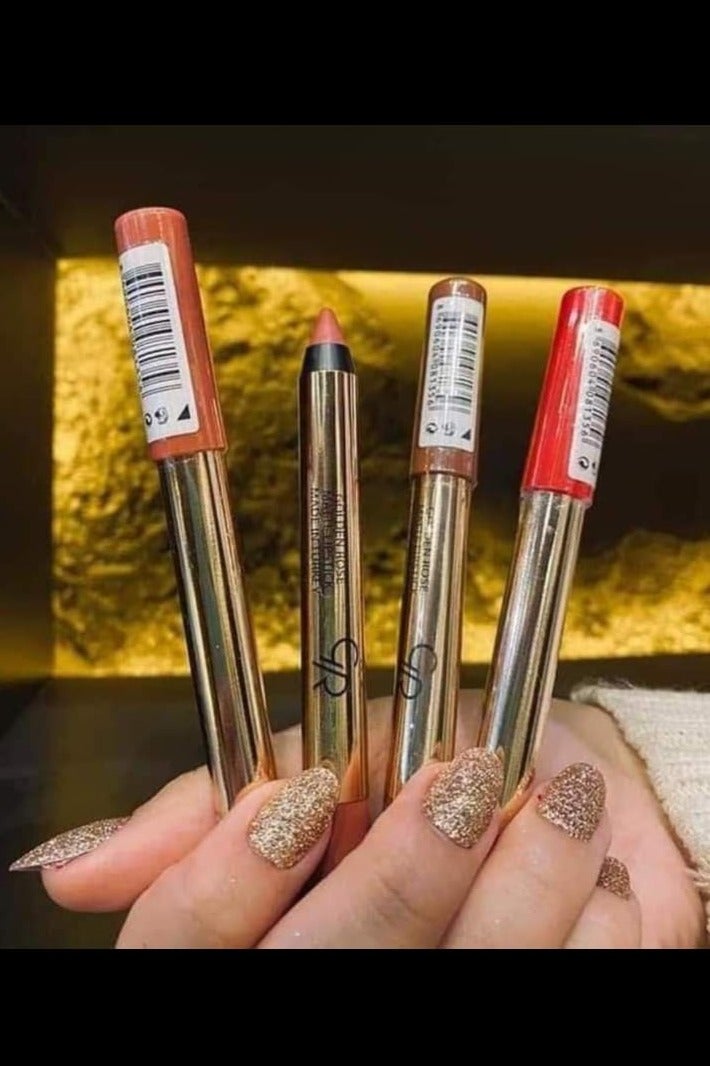 Golden Rose Golden Rose Matte Lipstick Pencil Set original – Rouge Tones – 12 Pieces Rouge - Image 3