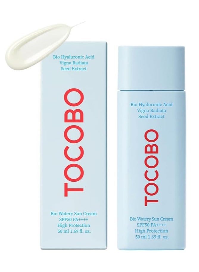 توكوبو كريم توكوبو واتري صن للحماية من الشمس SPF 50+ PA+++ 50 مل عضوي  50 ملليلتر - Image 1