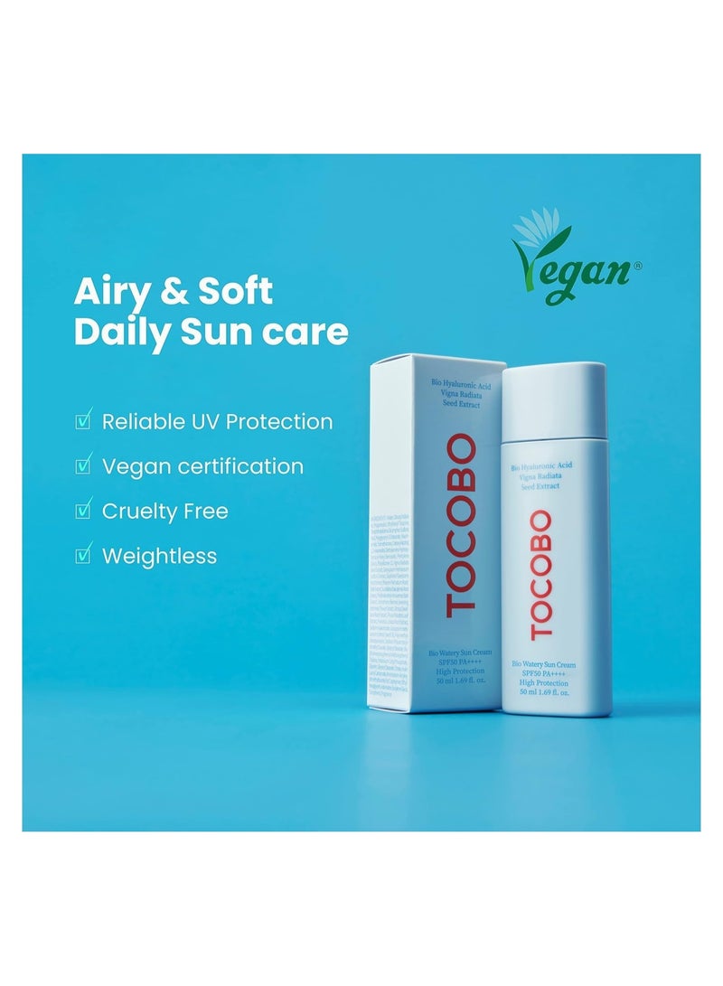 توكوبو كريم توكوبو واتري صن للحماية من الشمس SPF 50+ PA+++ 50 مل عضوي  50 ملليلتر - Image 4