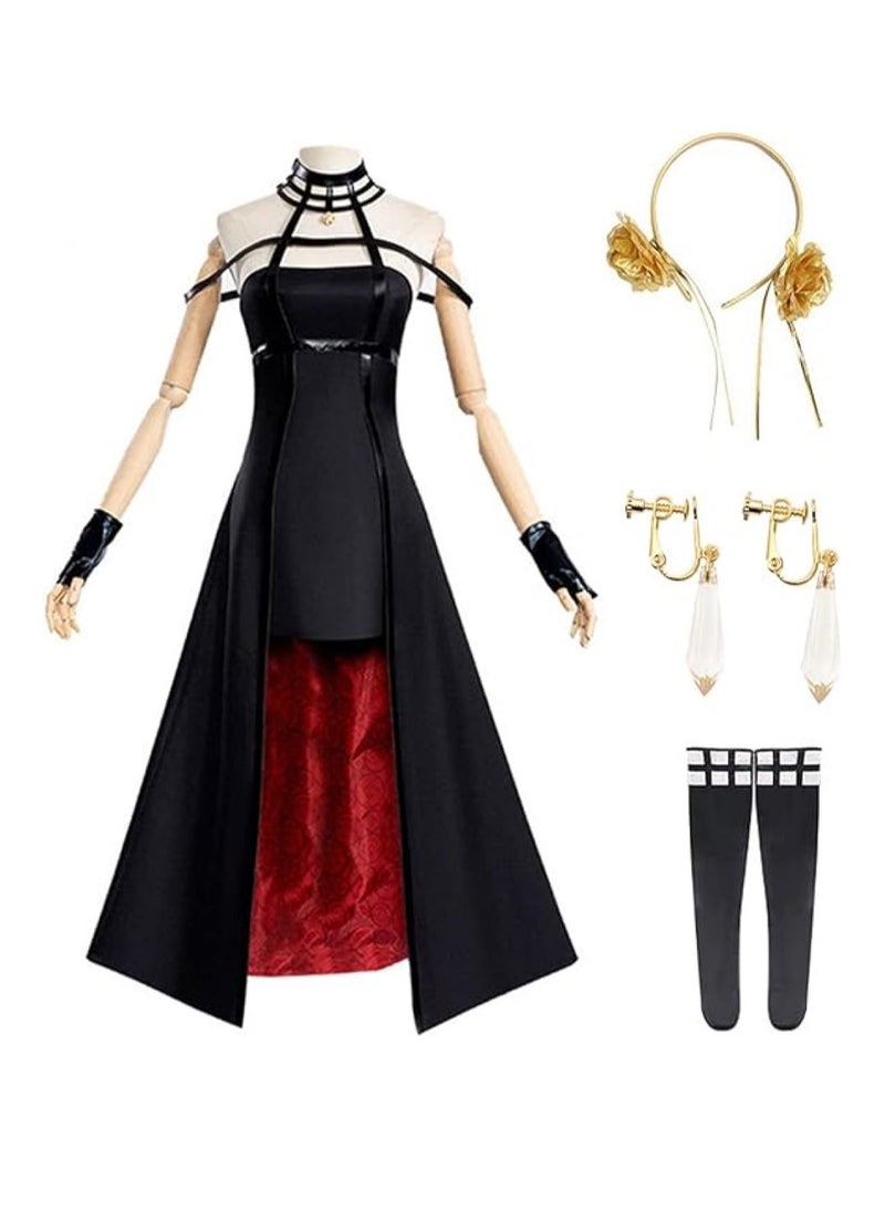 RATSAW Anime Spy Family Cosplay Costume Dress Uniform Full Set for Women  - Image 1