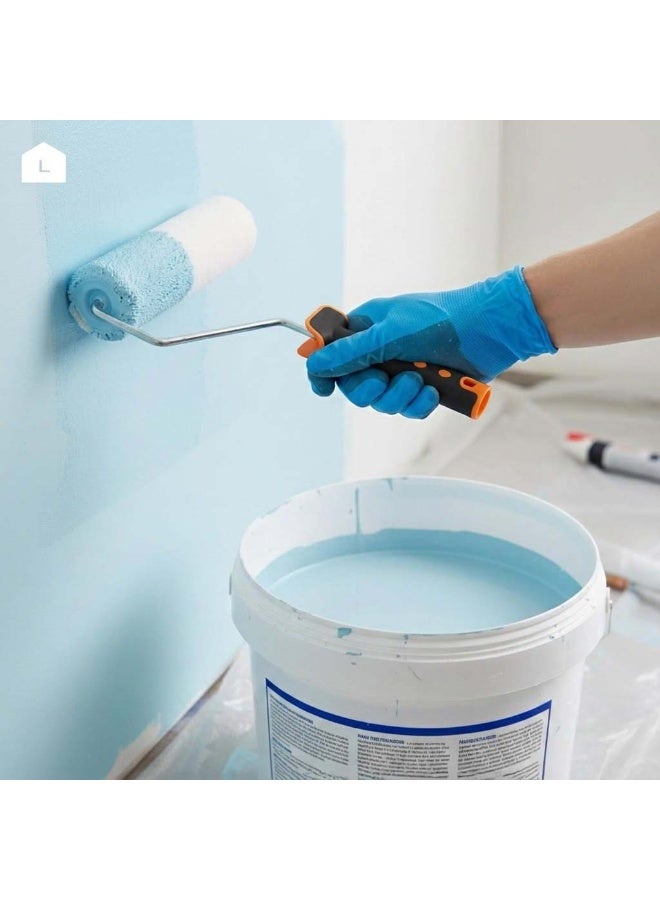 3 Piece Painting Roller -9inch- Heavy-Duty Paint Applicator with Ergonomic Handle and Quick Absorbing and Even Spreading -Ideal for Interior and Exterior Walls, Ceilings, and Home Improvement Projects - Image 3
