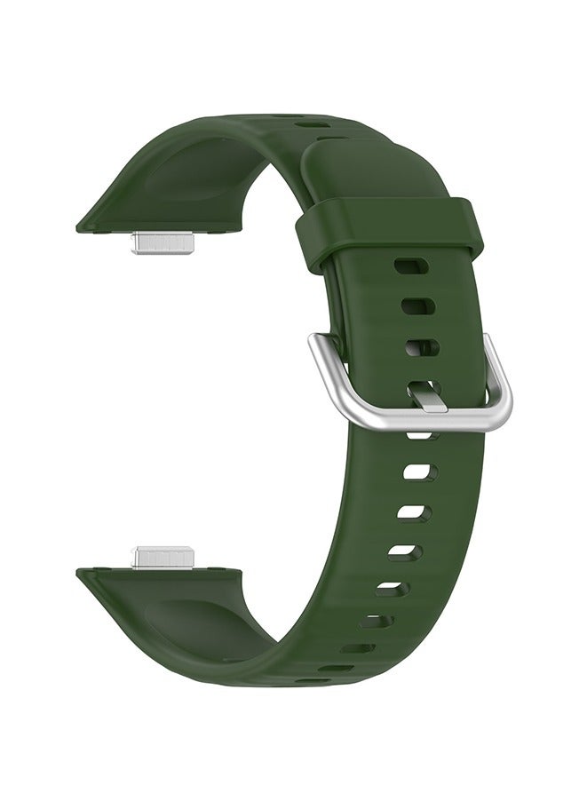 Alyashmac 3 Piece Huawei Watch Fit 3 (2024) Silica Gel Replacement Band Huawei Watch Fit 3 (2024) 24mm Sport Silicone Strap - Image 3