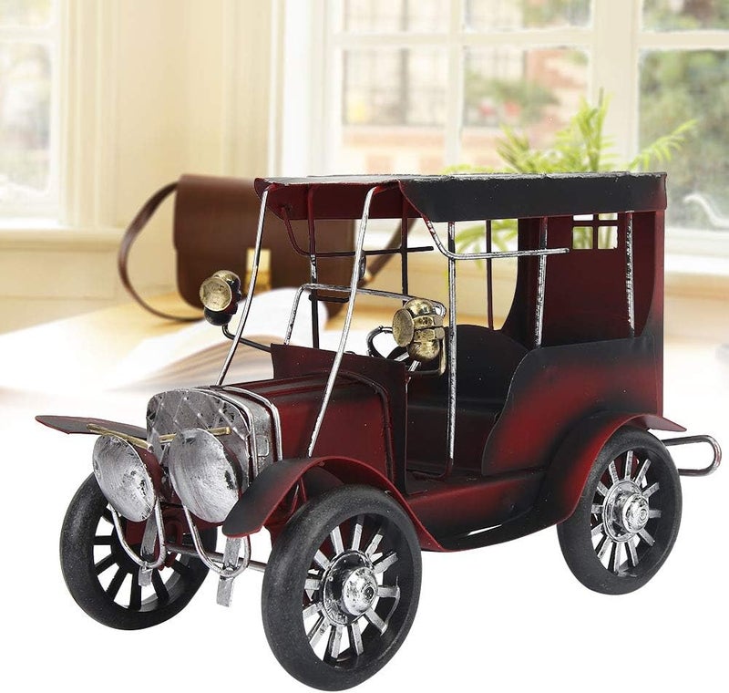 klarako Metal Vintage Iron Classic Car Model Handicraft Ornaments Office Home Desktop Decor Arts Craft - Image 4
