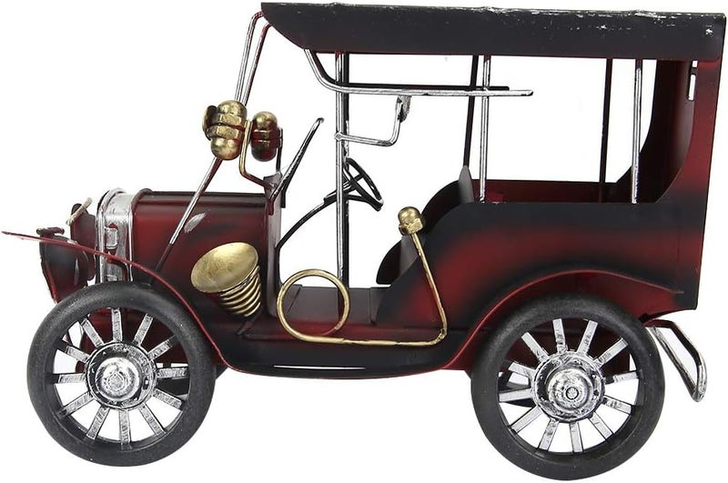 klarako Metal Vintage Iron Classic Car Model Handicraft Ornaments Office Home Desktop Decor Arts Craft - Image 5